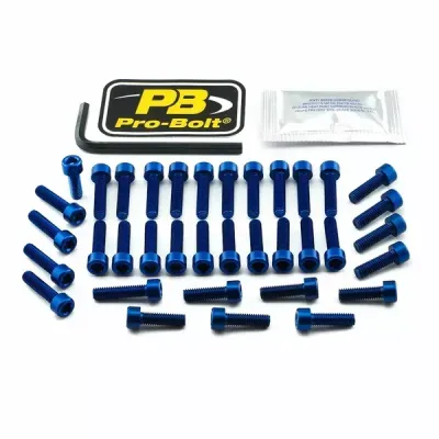 Kit de șuruburi pentru motor din aluminiu pentru Triumph