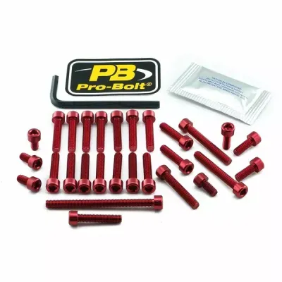 Kit de șuruburi pentru motor din aluminiu pentru Kawasaki