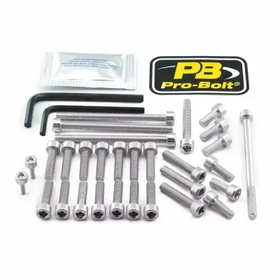 Kit de șuruburi din aluminiu pentru motor Ducati