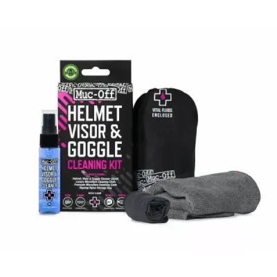 Kit de curățare pentru vizor, lentile și ochelari