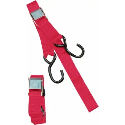 1-1/2 Heavy-Duty Cam Buckle Tie-Downs with Built-In Assist