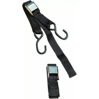 1 Heavy-Duty Cam Buckle Tie-Downs with Built-In Assist