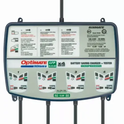 OptiMate Lithium LFP 4s 0.8A Banca Quad