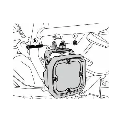 Light Mount Adapter BMW
