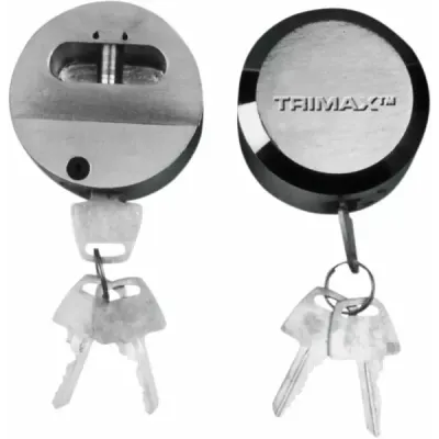 Hockey Puck Internal Shackle Lock