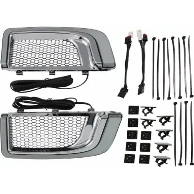 Tracer LED Fairing Lower Grill Inserts