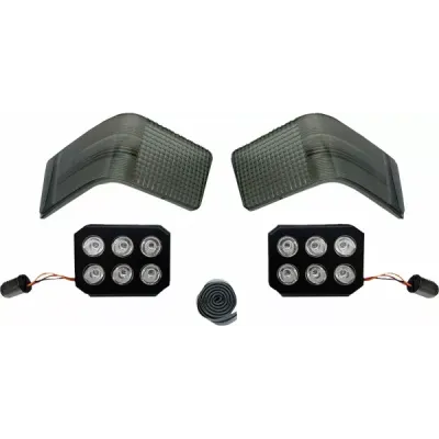 Luminile LED pentru tur-pachet cu funcții de lumină de frânare și lentile
