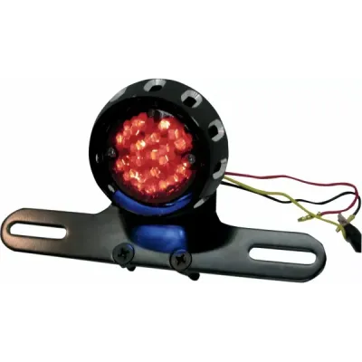 Custom Bobber Led Taillight and License Plate Mount