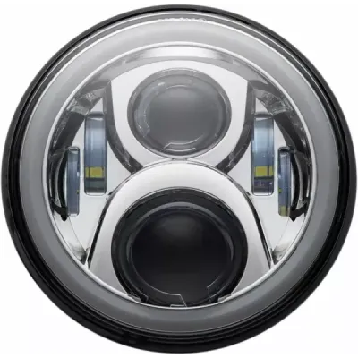 7 LED Halo Headlamp with Mounting Ring