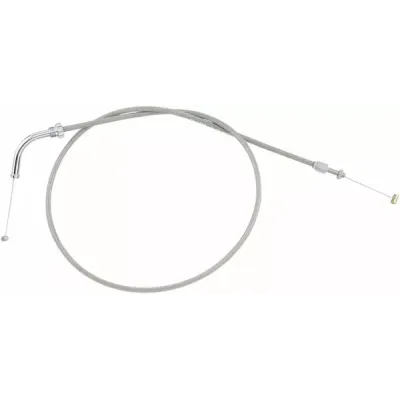 Armor Coat Stainless Steel Throttle/Idle Cable for Cruisers