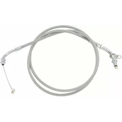 Armor Coat Stainless Steel Throttle/Idle Cable for Cruisers